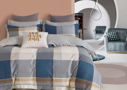 Cresienna Premium King Size Bedsheet (108" x 108") - 400 TC