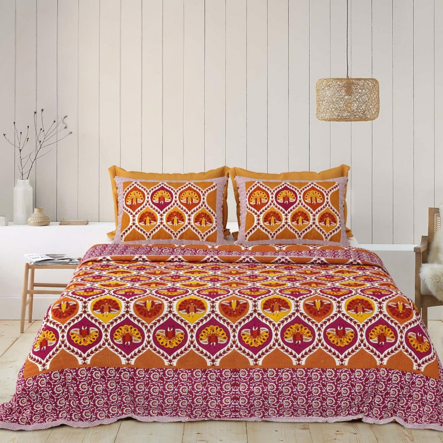 Jaipuri Block Print - King Size (108 x 108)