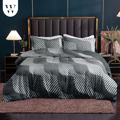 Veloria Premium Queen Size Bedsheet (90" x 100") - 300 TC