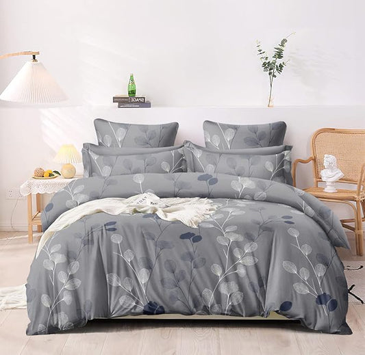 Lucienna Premium King Size Bedsheet (108" x 108"): 400 TC
