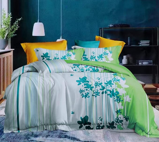 Cresoria Premium King Size Bedsheet (108" x 108") 400 TC