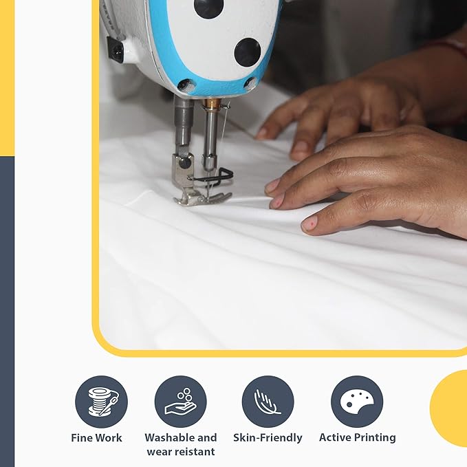 Entoria Premium Queen Size Bedsheet (90" x 100") - 300 TC