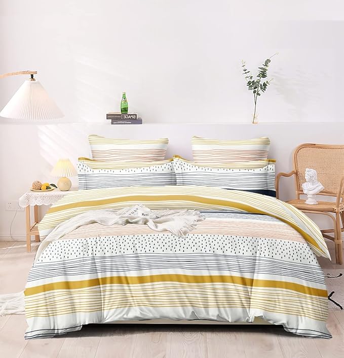 Olverina Premium King Size Bedsheet (108" x 108")