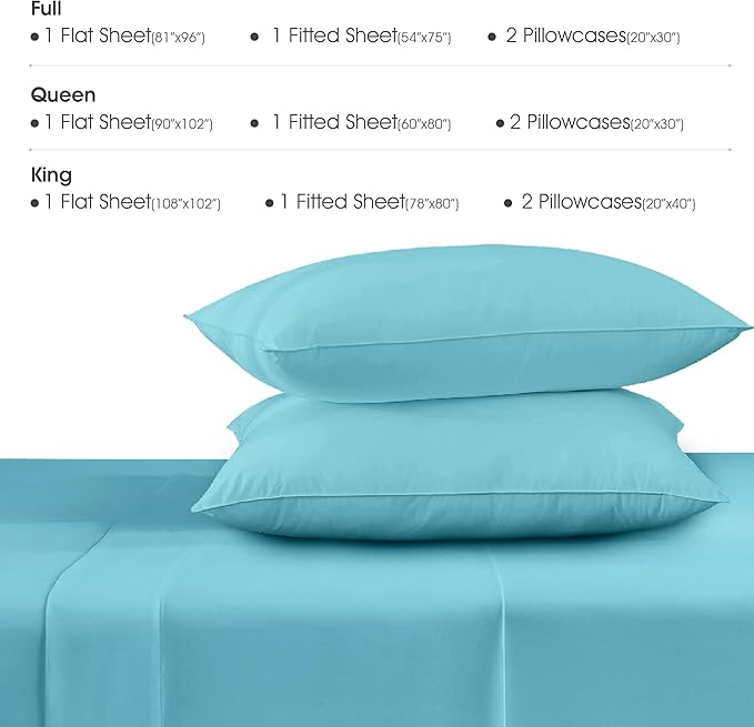 Molissa Premium Queen Size Bedsheet (90" x 100") 300 TC