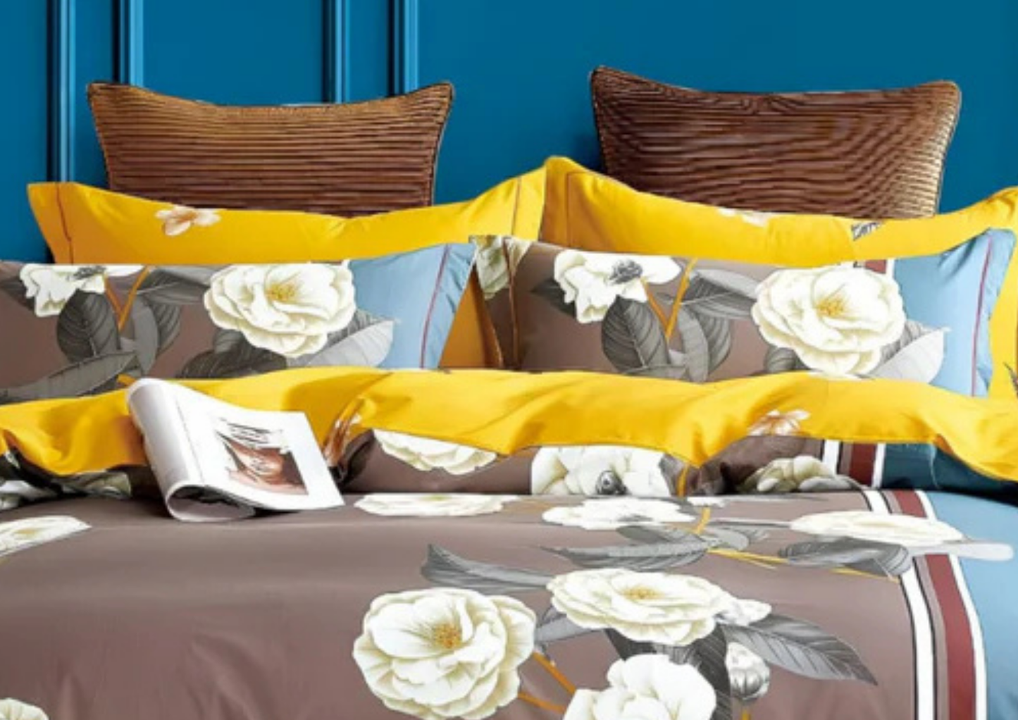 Cosora Premium King Size Bedsheet (108" x 108"): 400 TC