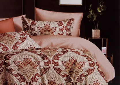 Florenza Premium King Size Bedsheet (108" x 108"): 400 TC