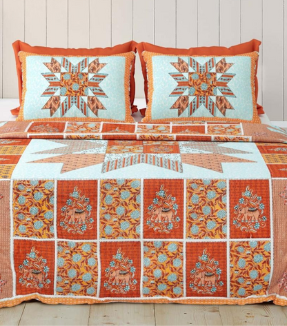 Jaipuri Block Print - King Size (108 x 108)