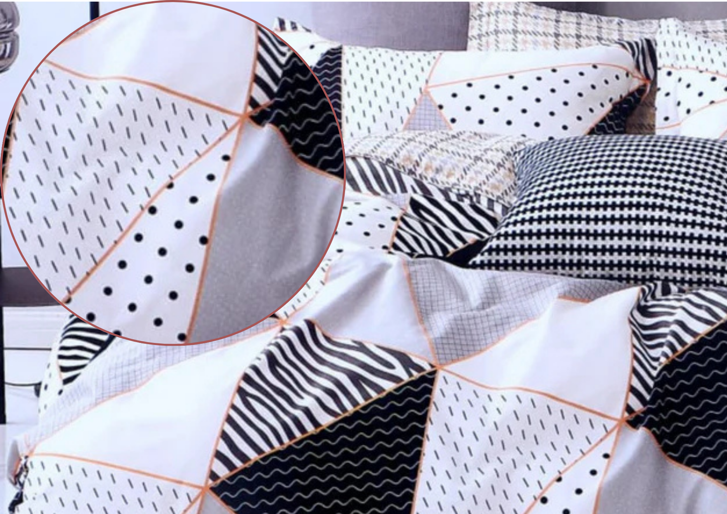 Dreama Premium King Size Bedsheet (108" x 108"): 400 TC