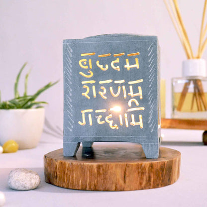 Buddha Aroma Oil Diffuser (Italy Paleva Stone)