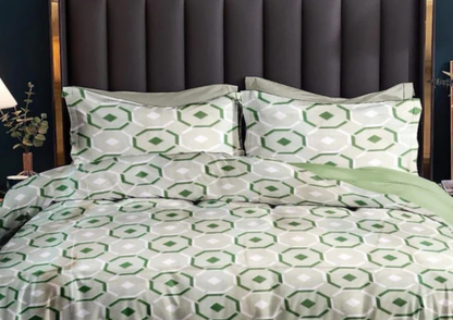 Ventovra Premium King Size Bedsheet (108" x 108") - 400 TC