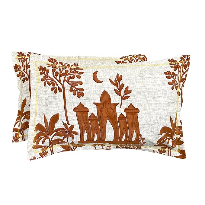 Feloria Premium King Size Bedsheet (108" x 108") - 400 TC