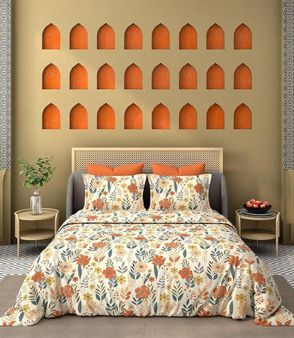 Aurelia Premium King Size Bedsheet (108" x 108"): 400 TC