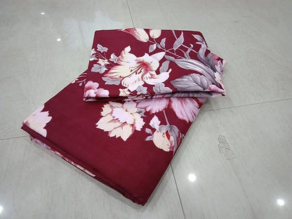 Felonique Premium King Size Bedsheet (108" x 108") 400 TC