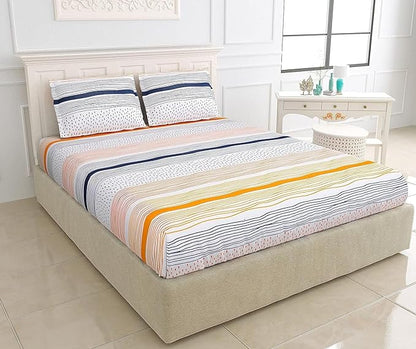 Olverina Premium King Size Bedsheet (108" x 108")