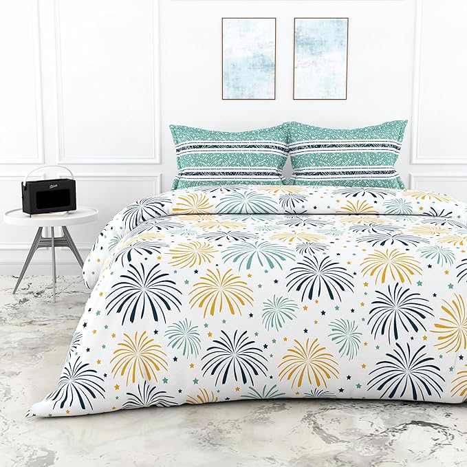 Harmovia Premium King Size Bedsheet (108" x 108")  400 TC