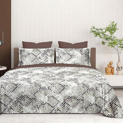 Anameria Premium King Size Bedsheet (108" x 108") - 400 TC