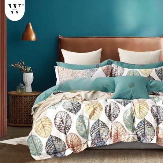 Clarenthae Premium King Size Bedsheet (108" x 108") - 400 TC