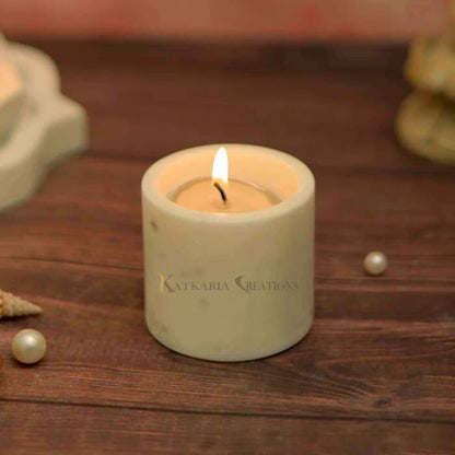 Luxury White Marble Incense Holder (Marble)