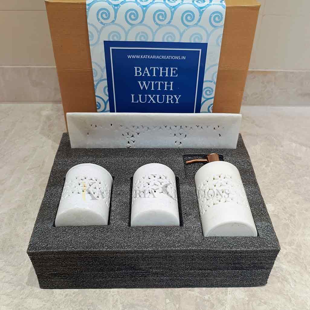 Luxury Marble Bathroom Set