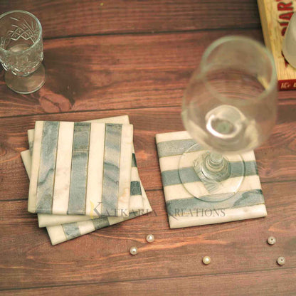 Marble & Kayampura Coasters Set of 4 (Marble & Kayampura)