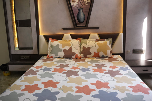 Premium King Size Bedsheet (108" x 108"): 400 TC