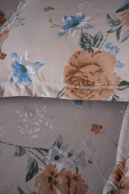 Vionna Premium Queen Size Bedsheet (90" x 100") - 400 TC