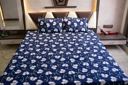 Essenza Premium Double Bedsheet (90" x 100") - 400 TC