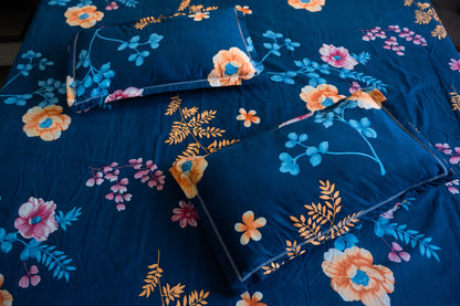 Lumora Premium Double Bedsheet (90" x 100") - 400 TC