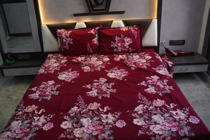 Snugglea Premium King Size Bedsheet (108" x 108"): 400 TC