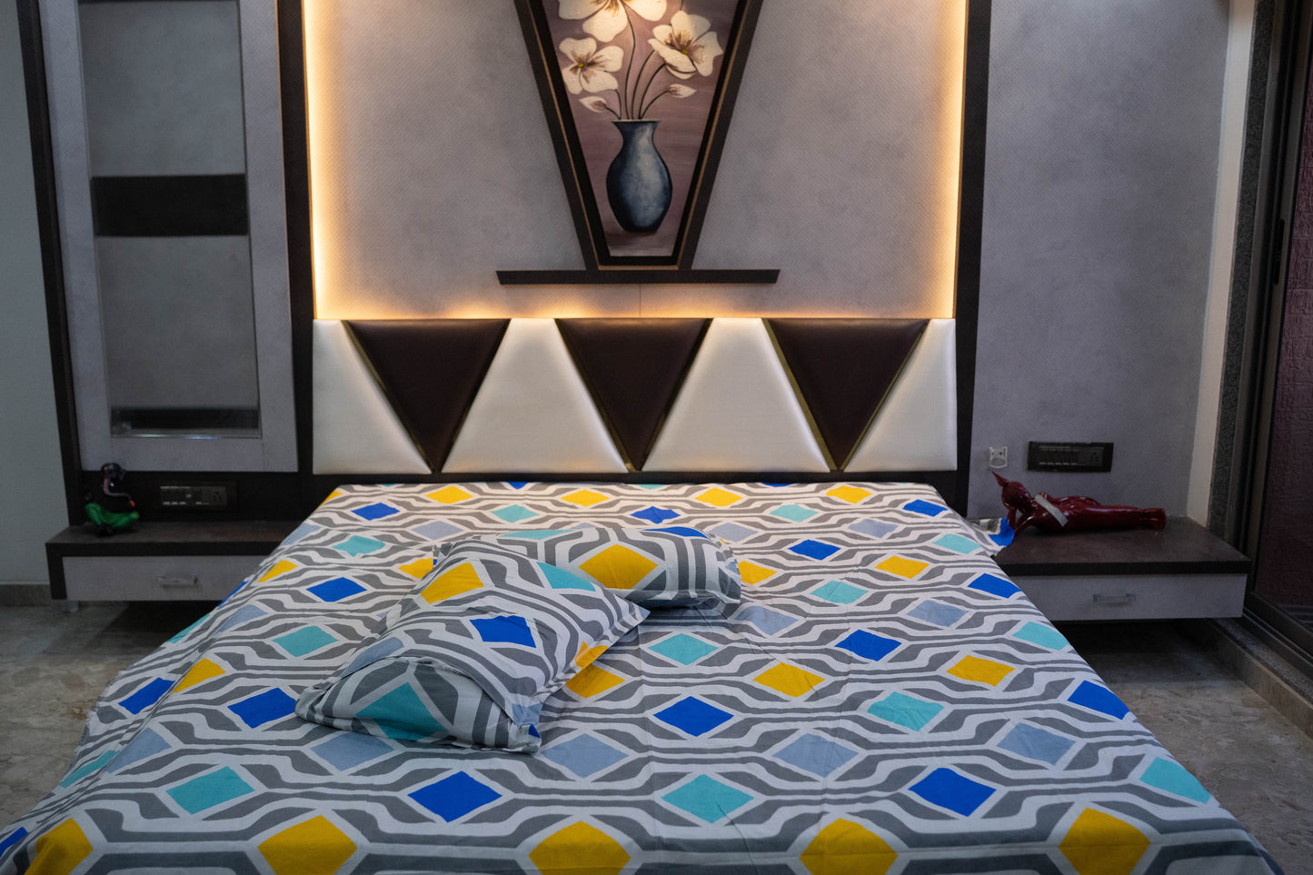 Estelle Premium Double Bedsheet (90" x 100") - 400 TC