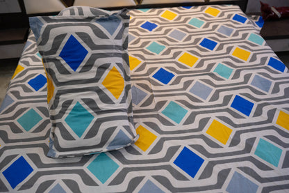 Estelle Premium Double Bedsheet (90" x 100") - 400 TC