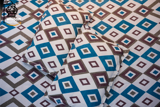 Ventrelia Premium King Size Bedsheet (108" x 108"): 400TC