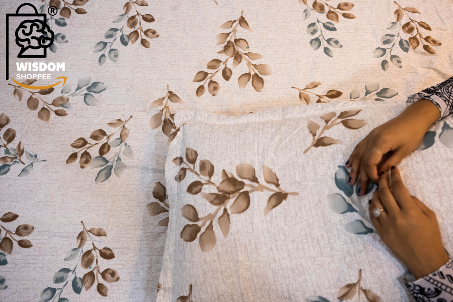 Lavienne Premium Double Bedsheet (90" x 100") 300 TC