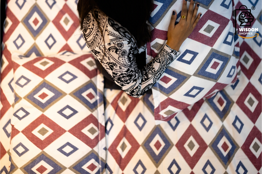 Clarviera Premium King Size Bedsheet (108" x 108"): 400 TC