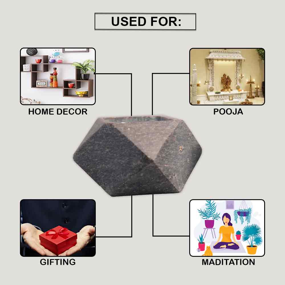 Diamond Incense Burner (Marble Soapstone)