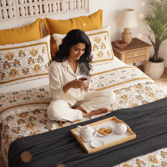 Jaipuri Block Print - King Size (108 x 108)