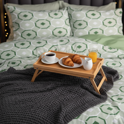 Ventovra Premium King Size Bedsheet (108" x 108") - 400 TC