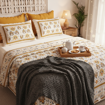 Jaipuri Block Print - King Size (108 x 108)