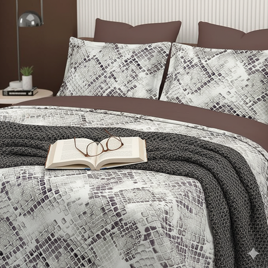 Anameria Premium King Size Bedsheet (108" x 108") - 400 TC