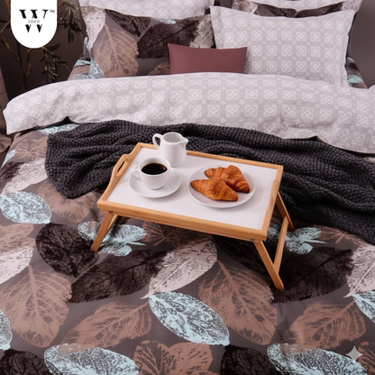 Fiorenique Premium King Size Bedsheet (108" x 108") - 400 TC