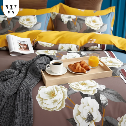 Cosora Premium King Size Bedsheet (108" x 108"): 400 TC