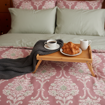 Senorita Premium King Size Bedsheet (108" x 108"): 400 TC