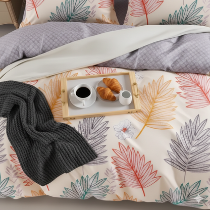 Aurellith Premium King Size Bedsheet (108" x 108") - 400 TC