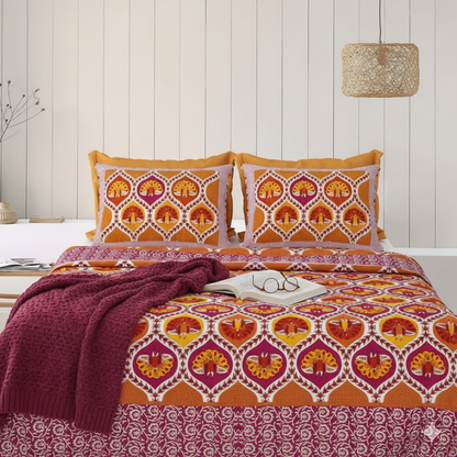 Jaipuri Block Print - King Size (108 x 108)