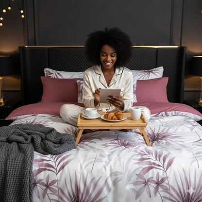 Dreama Premium King Size Bedsheet (108" x 108"): 400 TC