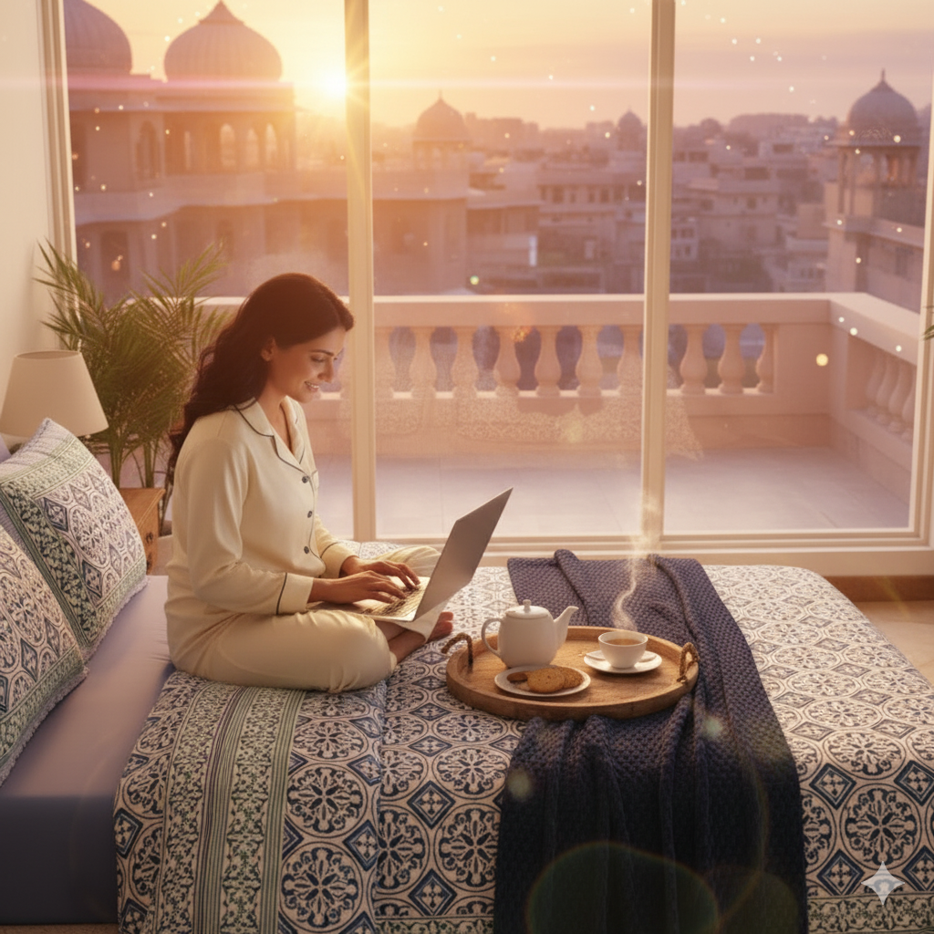 Jaipuri Block Print - King Size (108 x 108)