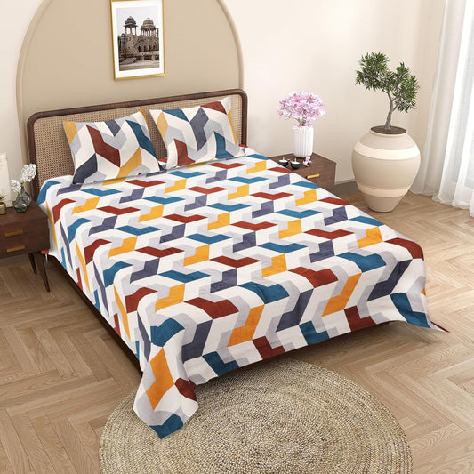 Jaipuri Block Print - King Size (108 x 108)