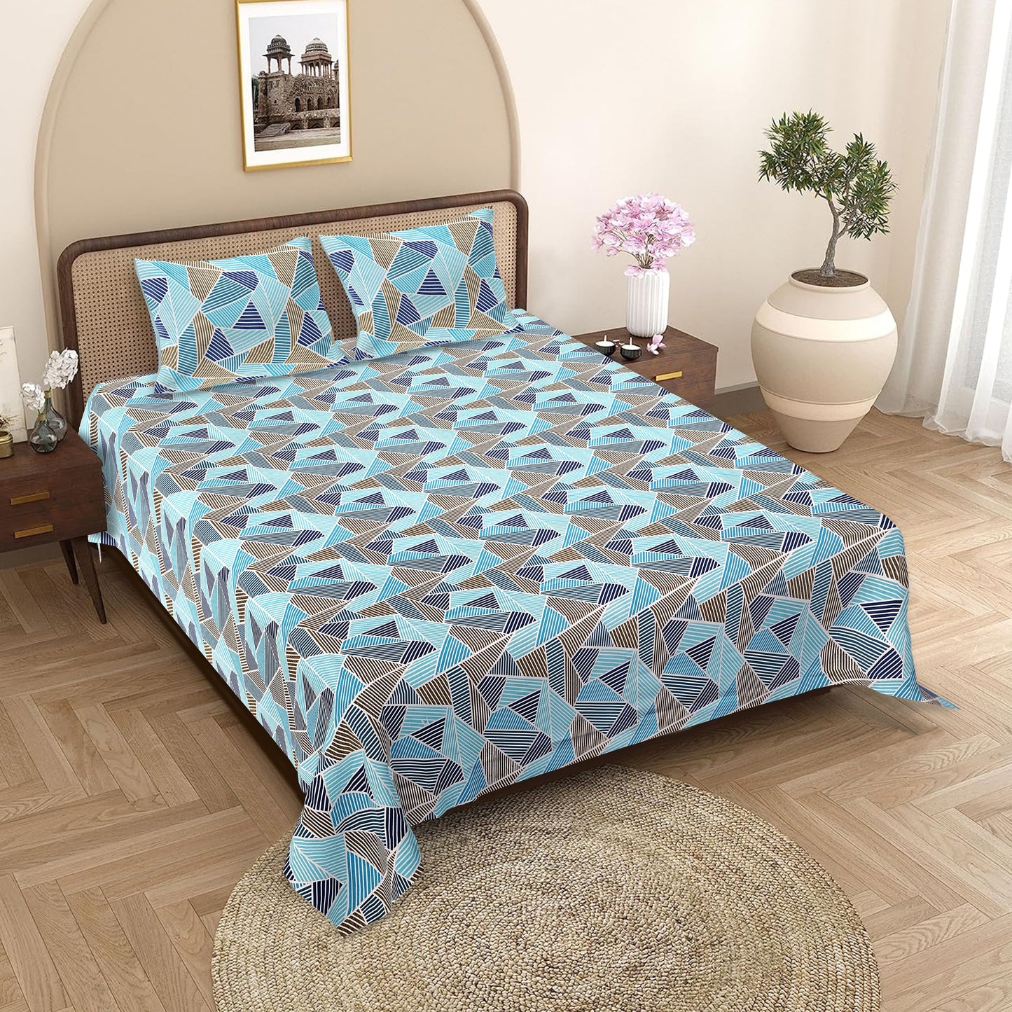 Jaipuri Block Print - King Size (108 x 108)