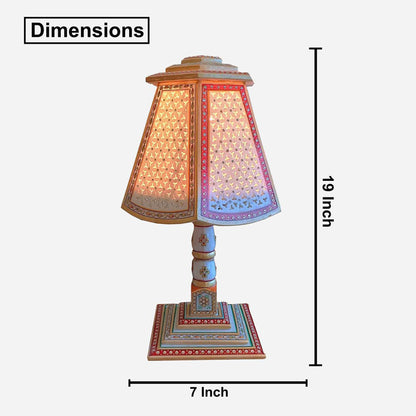 Rajasthani Marble Table Lamp