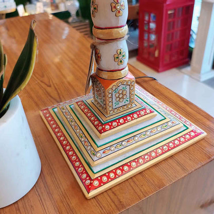 Rajasthani Marble Table Lamp